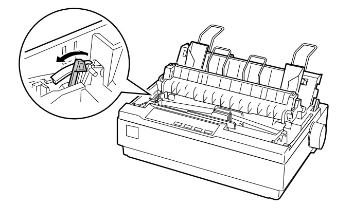 Epson LX-300+II Paper Thickness Lever