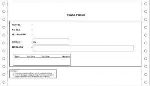 Form Perusahaan: Purchase Order dan Tanda Terima